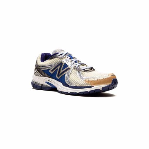 کتونی رانینگ نیوبالانس 860 کرم آبی New Balance 860 Aimé Leon Dore Blue