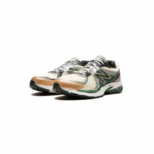 کتونی رانینگ نیوبالانس 860 کرم سبز New Balance 860 Aimé Leon Dore Green