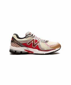 کتونی رانینگ نیوبالانس 860 کرم قرمز New Balance 860 Aimé Leon Dore Red