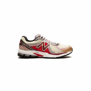 کتونی رانینگ نیوبالانس 860 کرم قرمز New Balance 860 Aimé Leon Dore Red