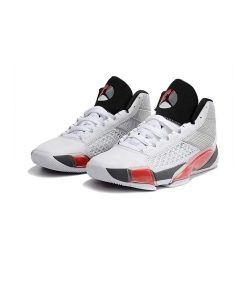 کتونی نایک ایرجردن 38 سفید قرمز Nike Air Jordan 38 White Red