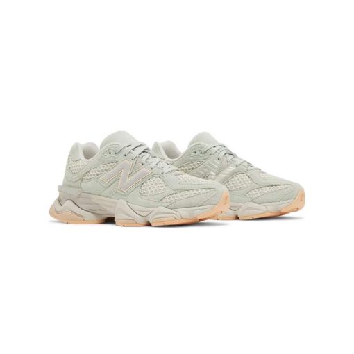 کتونی نیوبالانس 9060 سبز روشن کرمی New Balance 9060 Silver Moss Green