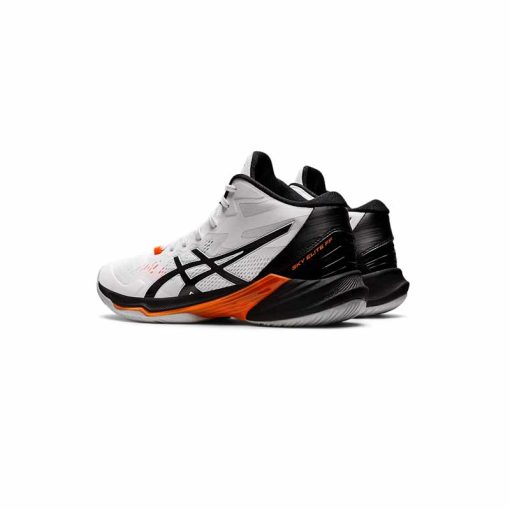 کفش والیبال اسیکس اسکای الیت سفید مشکی نارنجی Asics Sky Elite ff 2 White Black Orange