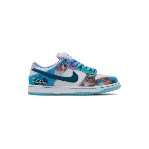 کفش کژوال نایک اس بی دانک سفید فیروزه ای Nike Sb Dunk Low Futura Laboratories Bleached Aqua