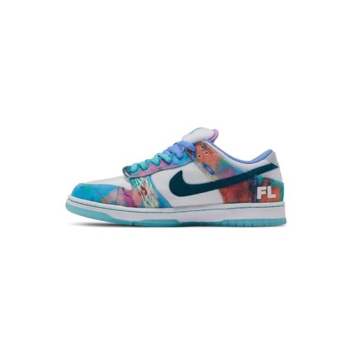 کفش کژوال نایک اس بی دانک سفید فیروزه ای Nike Sb Dunk Low Futura Laboratories Bleached Aqua