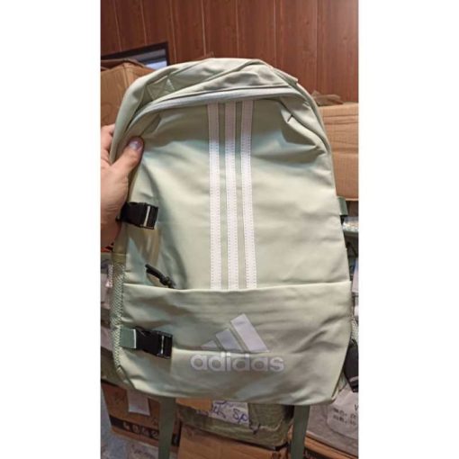 کوله پشتی آدیداس سبز سفید Adidas Backpack 3Line Green White
