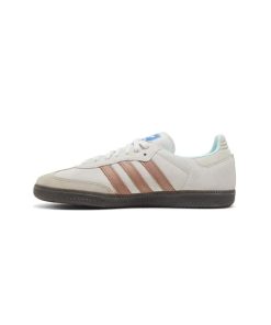 کتونى آدیداس سامبا کرم قهوه ای Adidas Samba OG Clay Strata