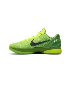 کتونی بسکتبالی نایک کوبی 6 سبز فسفری  Nike Zoom Kobe 6 Protro Grinch