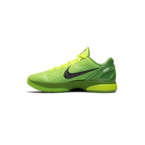 کتونی بسکتبالی نایک کوبی 6 سبز فسفری Nike Zoom Kobe 6 Protro Grinch