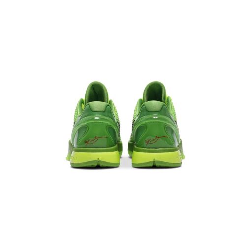 کتونی بسکتبالی نایک کوبی 6 سبز فسفری Nike Zoom Kobe 6 Protro Grinch