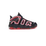 کتونی نایک ایر آپتمپو مشکی قرمز Nike Air More Uptempo 96 Laser Crimson