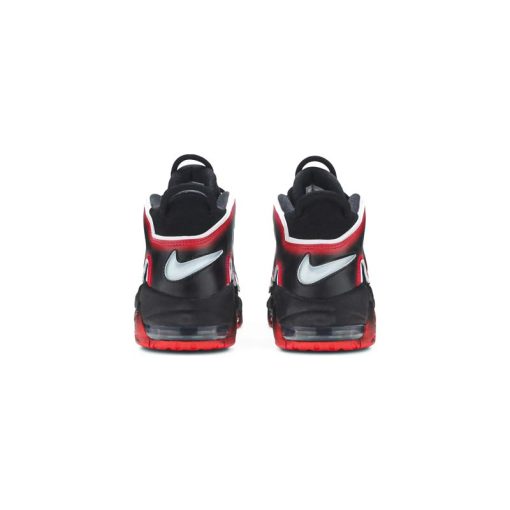 کتونی نایک ایر آپتمپو مشکی قرمز Nike Air More Uptempo 96 Laser Crimson