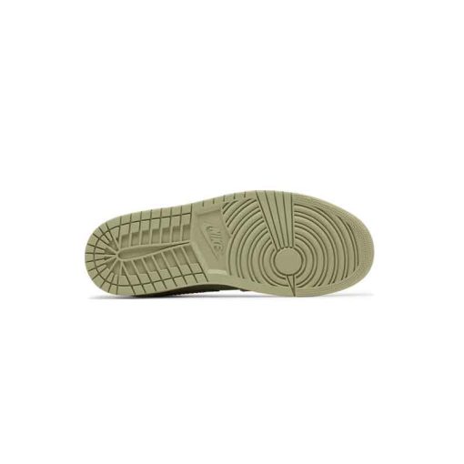 کتونی نایک ایرجردن 1 ساق کوتاه سبز زیتونی کرم Nike Air Jordan 1 Low Craft Light Olive