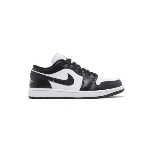 کتونی نایک ایرجردن 1 ساق کوتاه مشکی سفید پاندا Nike Air Jordan 1 Low Panda