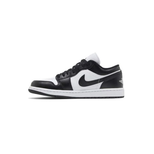 کتونی نایک ایرجردن 1 ساق کوتاه مشکی سفید پاندا Nike Air Jordan 1 Low Panda