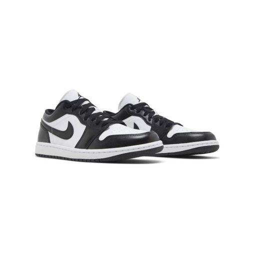 کتونی نایک ایرجردن 1 ساق کوتاه مشکی سفید پاندا Nike Air Jordan 1 Low Panda