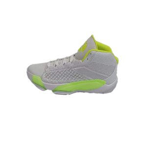 کتونی نایک ایرجردن 38 سفید سبز فسفری Nike Air Jordan 38 White Green