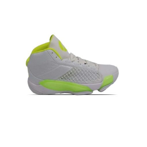 کتونی نایک ایرجردن 38 سفید سبز فسفری Nike Air Jordan 38 White Green