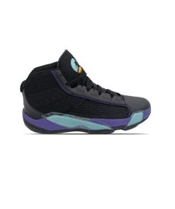 کتونی نایک ایرجردن 38 مشکی آبی بنفش Nike Air Jordan 38 Black Blue Purple