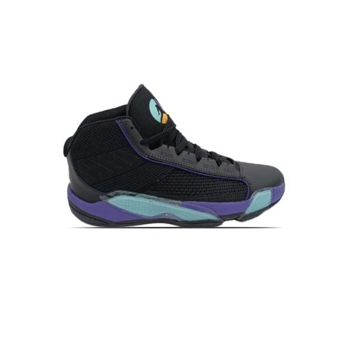 کتونی نایک ایرجردن 38 مشکی آبی بنفش Nike Air Jordan 38 Black Blue Purple