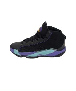 کتونی نایک ایرجردن 38 مشکی آبی بنفش Nike Air Jordan 38 Black Blue Purple