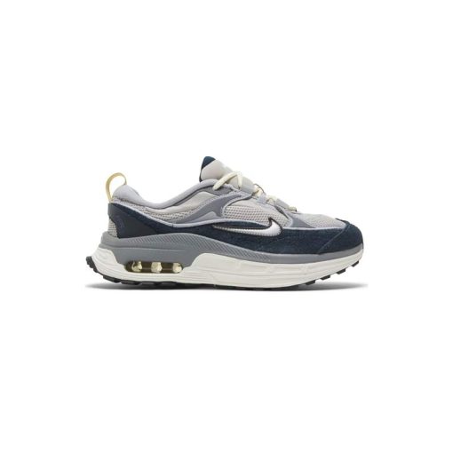 کتونی نایک ایرمکس بلیس طوسی سفید سورمه ای Nike Air Max Bliss Iron Ore Armory Navy