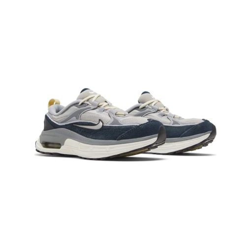 کتونی نایک ایرمکس بلیس طوسی سفید سورمه ای Nike Air Max Bliss Iron Ore Armory Navy