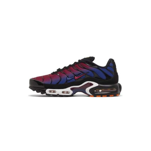 کتونی نایک ایرمکس تی ان پلاس مشکی آبی قرمز بارسلونا Nike Air Max Plus Patta FC Barcelona