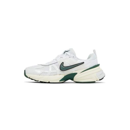 کتونی نایک راننیگ وی2کا سفید کرم سبز Nike V2K Run Fir White Green