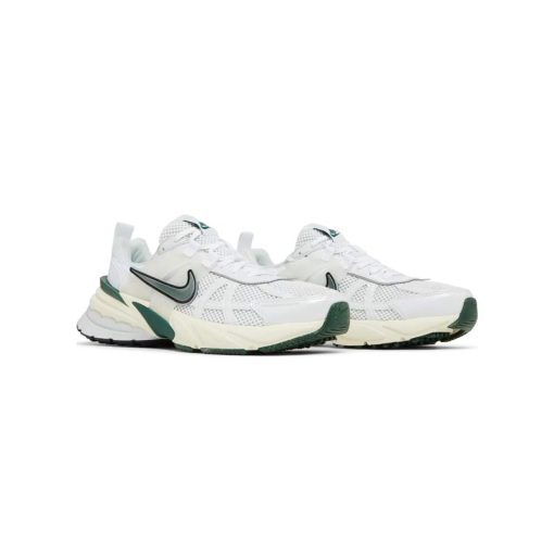 کتونی نایک راننیگ وی2کا سفید کرم سبز Nike V2K Run Fir White Green