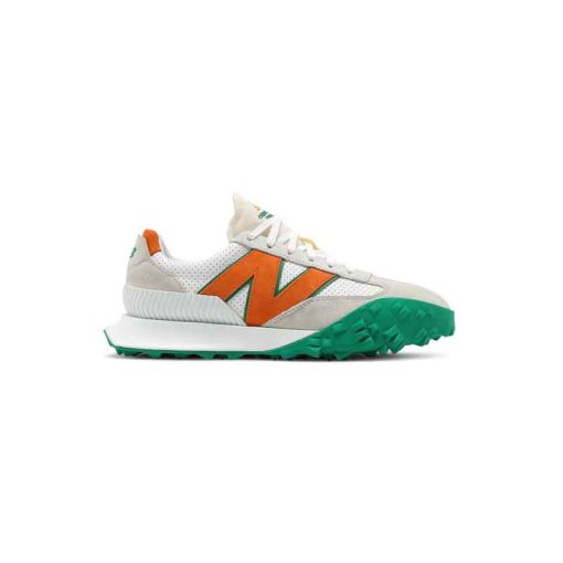 کتونی نیوبالانس ایکس سی سفید نارنجی سبز New Balance XC72 Casablanca Orange Green