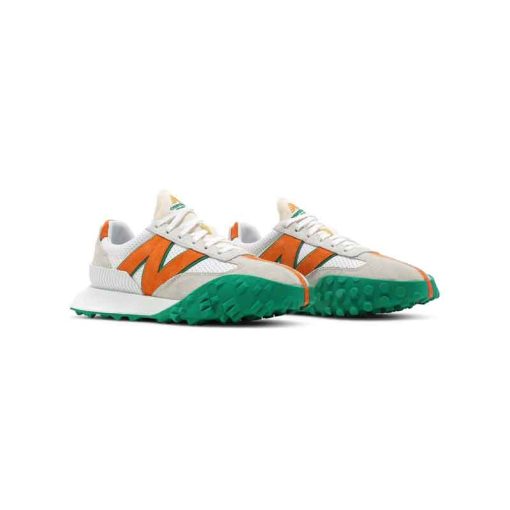 کتونی نیوبالانس ایکس سی سفید نارنجی سبز New Balance XC72 Casablanca Orange Green