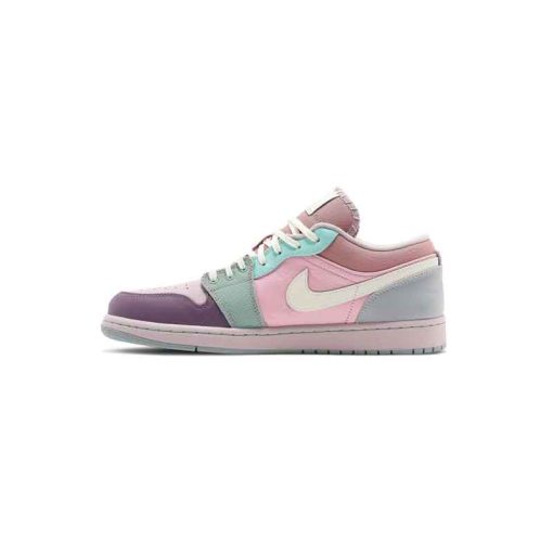 کفش نایک ایرجردن 1 ساق کوتاه آبی پاستیلی Nike Air Jordan 1 Low Easter Pastel