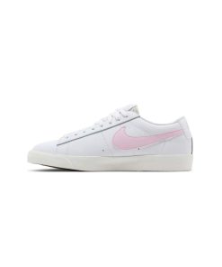 کفش نایک بلیزر ساق کوتاه سفید صورتی Nike Zoom Blazer Low Pink Foam