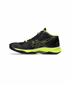 کفش والیبال اسیکس اسکای الیت مشکی سبز فسفری Asics Sky Elite ff 2 Black Green