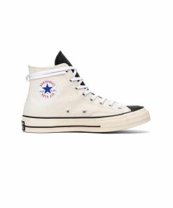 کفش کانورس فیر آف گاد اسنشیال کرم مشکی Converse Fear Of God Essentials Natural