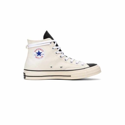 کفش کانورس فیر آف گاد اسنشیال کرم مشکی Converse Fear Of God Essentials Natural