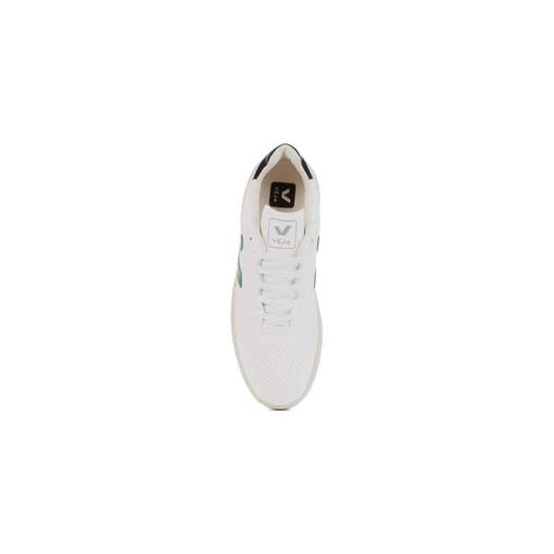 کفش کژوال وجا وی10 سفید سبز مشکی Veja V-10 White Emeraude Black