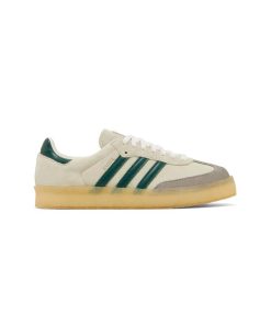 کتونى آدیداس سامبا کلارکس کرم سبز Adidas Samba Clarks Chalk White