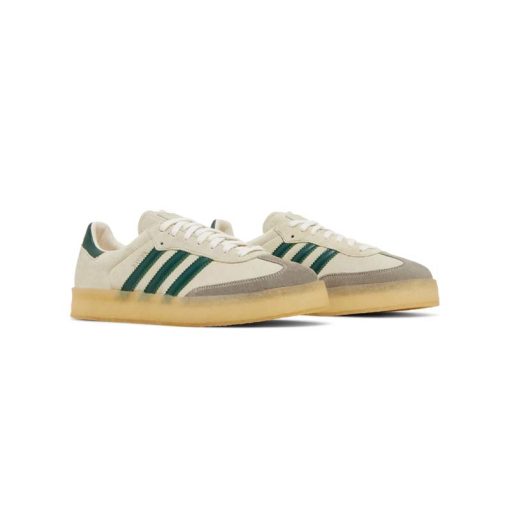 کتونى آدیداس سامبا کلارکس کرم سبز Adidas Samba Clarks Chalk White