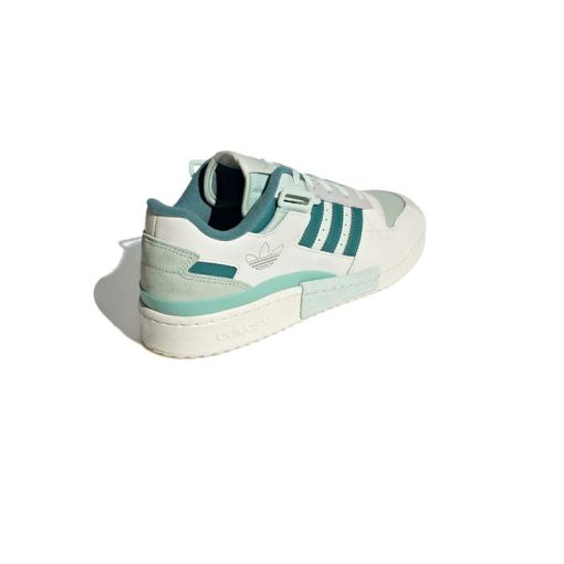 کتونی آدیداس فوروم کرم طوسی سبز آبی Adidas Forum Exhibit Low Green Blue