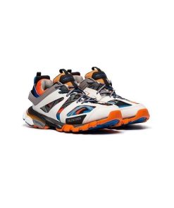 کتونی بالنسیاگا ترک نارنجی آبی Balenciaga Track Sneaker Orange Blue