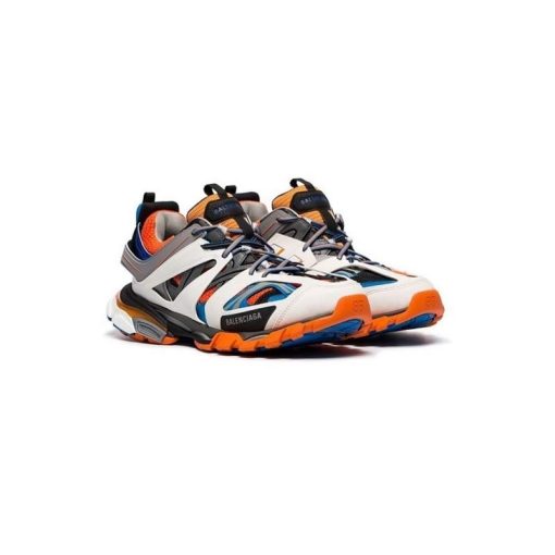 کتونی بالنسیاگا ترک نارنجی آبی Balenciaga Track Sneaker Orange Blue