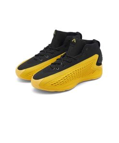 کتونی بسکتبالی آدیداس آنتونی ادواردز مشکی زرد Adidas AE 1 Black Yellow