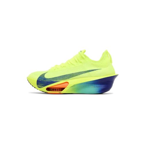 کتونی رانینگ نایک آلفافلای 3 سبز آبی نارنجی Nike Air Zoom Alphafly NEXT 3 Fast Pack