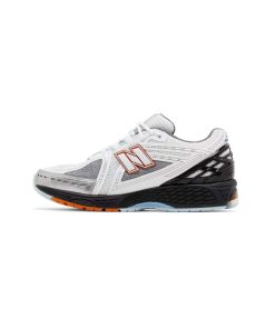 کتونی رانینگ نیوبالانس 1906R سفید مشکی آبی New Balance 1906R White Bright Sky