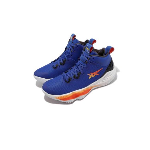 کتونی والیبالی اسیکس نوا سرج 2 آبی نارنجی Asics Nova Surge 2 Blue Shocking Orange