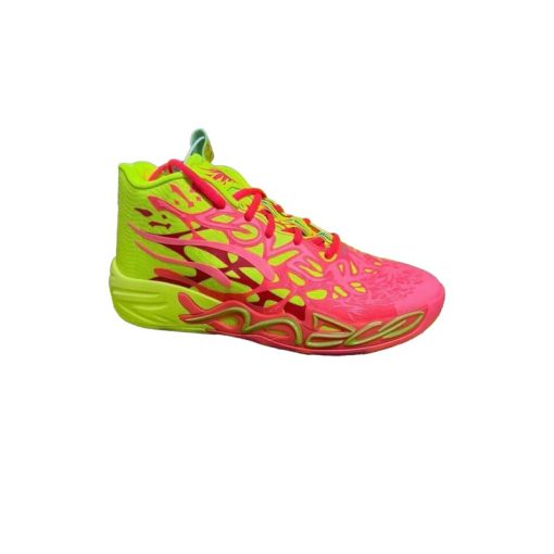 کتونی پوما ام بی 4 زرد صورتی Puma MB.04 Yellow Pink