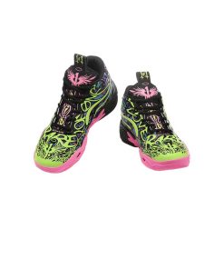 کتونی پوما ام بی 4 مشکی صورتی Puma MB.04 Black Pink Green