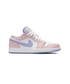 کتونی نایک ایرجردن 1 ساق کوتاه صورتی بنفش Nike Air Jordan 1 Low Arctic Punch